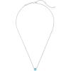 Kendra Scott Davie Pendant Necklace(STERLING SILVER – TURQUOISE)