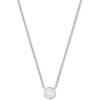 Kendra Scott Davie Pendant Necklace(STERLING SILVER – ROCK CRYSTAL)