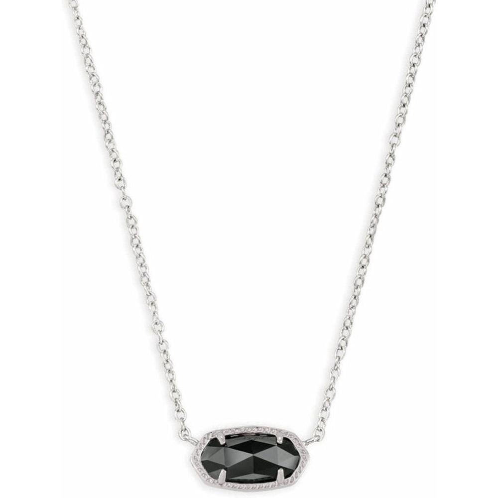 imageKendra Scott Elisa Pendant Necklace for Women Fashion Jewelry 14k GoldPlatedRHODIUM  BLACK