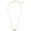 Kendra Scott Elisa Pendant Necklace for Women, Fashion Jewelry, 14k Gold-Plated(GOLD – FILIGREE METAL)