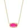 Kendra Scott Elisa Pendant Necklace for Women, Fashion Jewelry, 14k Gold-Plated(GOLD – AZALEA ILLUSION)