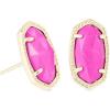 Kendra Scott Ellie Earrings, Fashion Jewelry for Women(GOLD – MAGENTA)