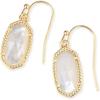 Kendra Scott Lee Drop Earrings for Women(GOLD – IVORY MOTHER OF PEARL)