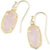 Kendra Scott Lee Drop Earrings for Women(GOLD – ROSE QUARTZ)