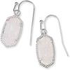 Kendra Scott Lee Drop Earrings for Women(RHODIUM – IRIDESCENT DRUSY)