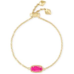 Kendra Scott Elaina Adjustable Chain Bracelet for Women, Fashion Jewelry, Gold-Plated(GOLD – AZALEA ILLUSION)