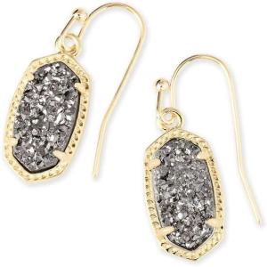 Kendra Scott Lee Drop Earrings for Women(GOLD – PLATINUM DRUSY)