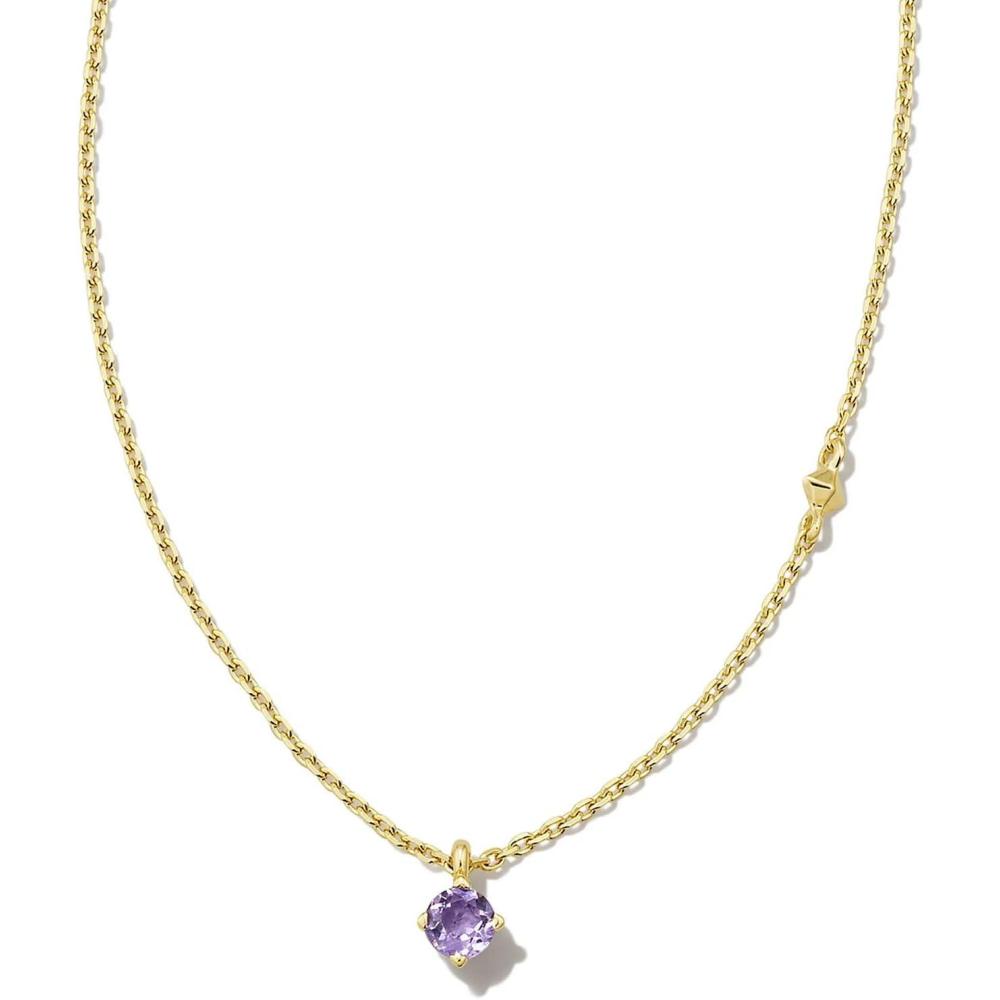 imageKendra Scott Maisie 18K Gold Vermeil Pendant NecklaceAMETHYST