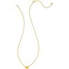 Kendra Scott Cailin Pendant Necklace, Fashion Jewelry for Women(GOLD – GOLDEN YELLOW CRYSTAL)