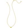 Kendra Scott Cailin Pendant Necklace, Fashion Jewelry for Women(GOLD – PERIDOT CRYSTAL)