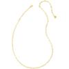 Kendra Scott Courtney Paperclip Necklace, Fashion Jewelry for Women(GOLD)