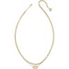 Kendra Scott Elisa Multi Strand Necklace for Women, Fashion Jewelry(GOLD – ROSE QUARTZ)
