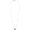 Kendra Scott Elisa Pendant Necklace in Sterling Silver, Fine Jewelry for Women(GREY LABRADORITE)