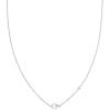 Kendra Scott Cathleen 18k Gold Short Pendant Necklace, Fine Jewelry for Women(18K WHITE GOLD – WHITE PEARL)