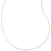 Kendra Scott Courtney Paperclip Necklace, Fashion Jewelry for Women(RHODIUM)