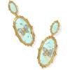Kendra Scott Dolly Parton Elle Butterfly Statement Earrings, Fashion Jewelry for Women(SEA GREEN CHRYSOCCOLA)
