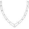 Kendra Scott Emilie Crystal Multi Strand Necklace, Fashion Jewelry for Women(RHODIUM – IRIDESCENT DRUSY)