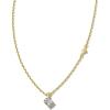 Kendra Scott Maisie 18K Gold Vermeil Pendant Necklace(AQUAMARINE)