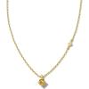 Kendra Scott Maisie 18K Gold Vermeil Pendant Necklace(ORANGE CITRINE)