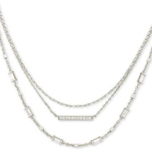 Kendra Scott Addison Multi Strand(RHODIUM – RHODIUM METAL)