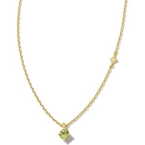 Kendra Scott Maisie 18K Gold Vermeil Pendant Necklace(PERIDOT)