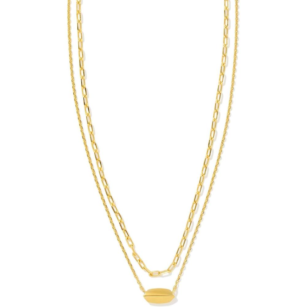 imageKendra Scott Brooke MultiStrand Necklace for Women Fashion JewelryGOLD METAL