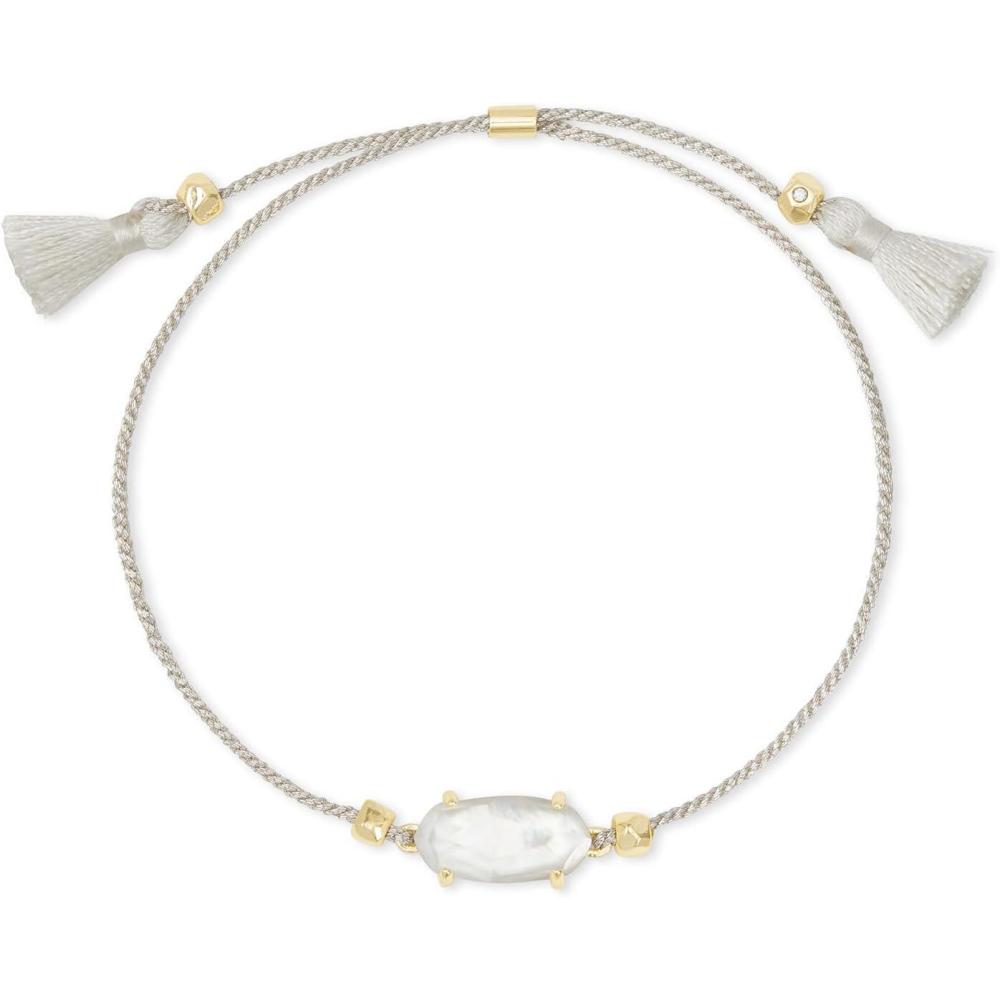 imageKendra Scott Everlyne Cord Friendship Bracelet Fashion Jewelry for WomenGOLD IVORY MOTHEROFPEARL