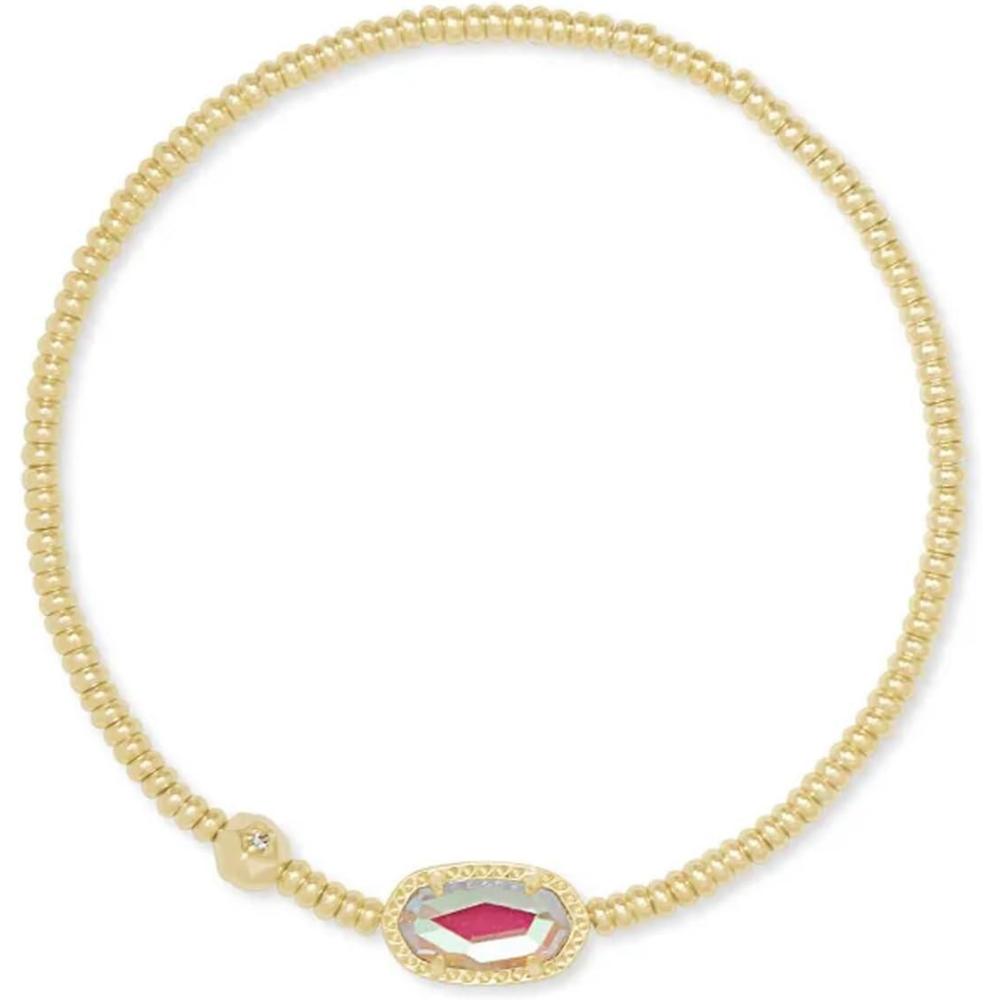 imageKendra Scott Grayson Crystal Stretch Bracelet Fashion Jewelry for WomenGOLD  DICHROIC GLASS