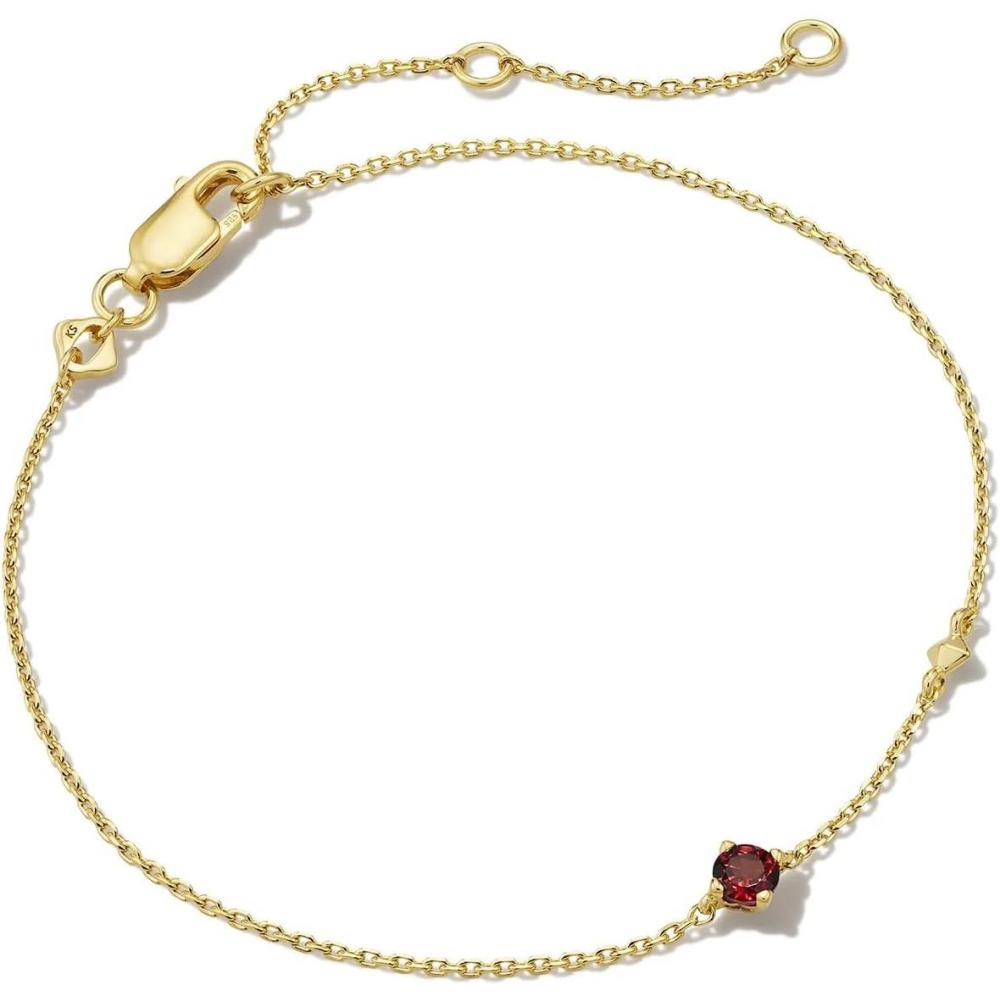imageKendra Scott Maisie Delicate Chain BraceletRED GARNET VERMEIL