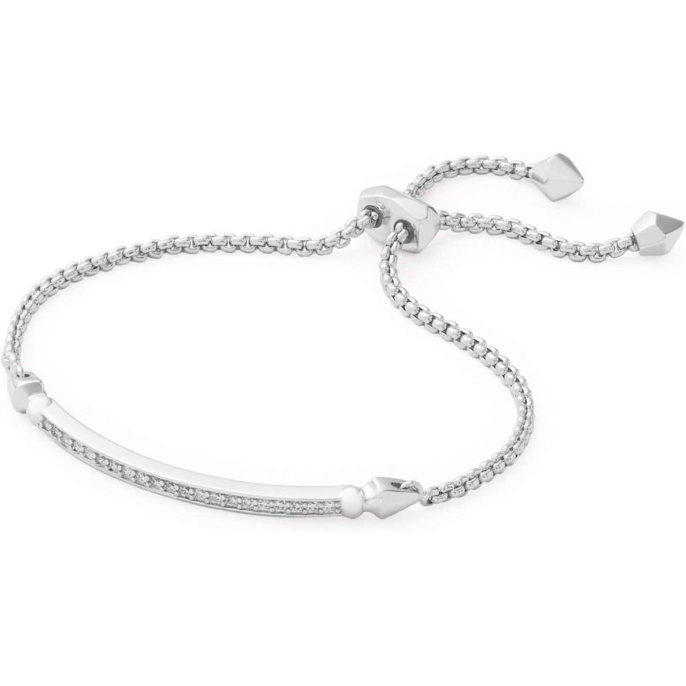 imageKendra Scott OTT Adjustable Link Chain Bracelet for WomenRHODIUM  RHODIUM METAL