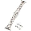 Kendra Scott Alex 5 Link Watch Bands, Compatible with Apple Watch® Series 1-8 and 20mm Samsung Galaxy Watch®(Silver Stainless Steel)