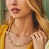 Kendra Scott Cailin Crystal Strand Necklace in White Cubic Zirconia, Fashion Jewelry For Women(GOLD – WHITE CUBIC ZIRCONIA)