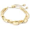 Kendra Scott Chantal Beaded Bracelet for Women(Gold Metal)