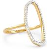 Kendra Scott Dani 14k Gold Open Ring, Fine Jewelry for Women(14K GOLD – WHITE DIAMOND)