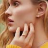 Kendra Scott Davie Pearl 18k Gold Vermeil Band Ring(WHITE PEARL)