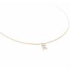 Kendra Scott Diamond Letter A-Z Pendant Necklace, Fine Jewelry For Women(LETTER R)