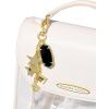Kendra Scott Game Day Bag Charm, Fashion Jewelry for Women(Gold – Black Agate)