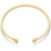 Kendra Scott Grayson Crystal Cuff Bracelet, Fashion Jewelry for Women(GOLD – WHITE CUBIC ZIRCONIA)