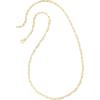 Kendra Scott Large Paperclip Chain Necklace(18K YELLOW GOLD VERMEIL)