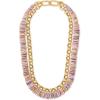 Kendra Scott Lila Vintage Gold Multi Strand Necklace in Pastel Shells
