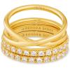 Kendra Scott Livy Ring Set of 3(GOLD METAL)