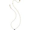 Kendra Scott Mini Elisa 14k Gold-Plated Satellite Short Pendant Necklace, Fashion Jewelry for Women(GOLD – BLUE LAPIS)