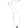 Kendra Scott Soccer Short Pendant Necklace, Fashion Jewelry for Women(RHODIUM)