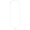 Kendra Scott White Diamond Cross Pendant Necklace in 14k Gold, Fine Jewelry for Women(14K WHITE GOLD – CRYSTAL CLEAR DIAMOND)