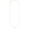 Kendra Scott White Diamond Cross Pendant Necklace in 14k Gold, Fine Jewelry for Women(14K YELLOW GOLD – CRYSTAL CLEAR DIAMOND)
