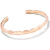 Kendra Scott Brooke Cuff Bracelet, Fashion Jewelry for Women(Rose Gold)