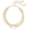 Kendra Scott Chantal Beaded Bracelet for Women(Gold Metal)