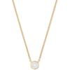 Kendra Scott Davie Pendant Necklace in 18K Gold Vermeil, Fine Jewelry for Women, Rock Crystal
