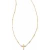 Kendra Scott Delicate Cross Pendant Necklace, 14 Gold