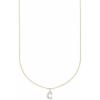 Kendra Scott Diamond Letter A-Z Pendant Necklace, Fine Jewelry For Women(LETTER C)